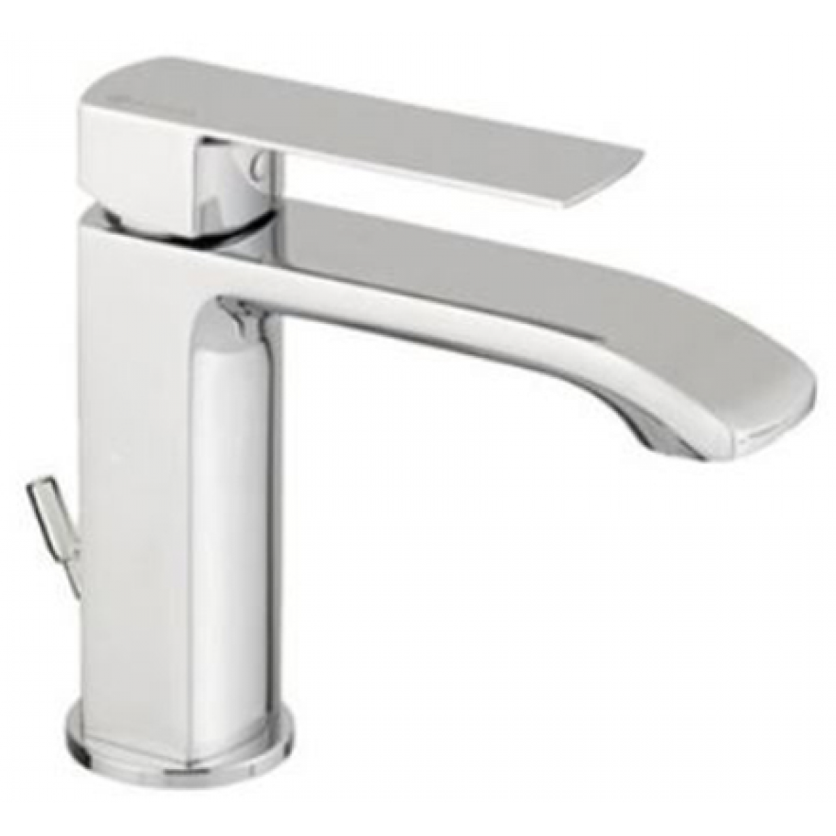 Walrus Son 企身單控面盆水龍頭 - 連拉桿去水，鍍鉻色