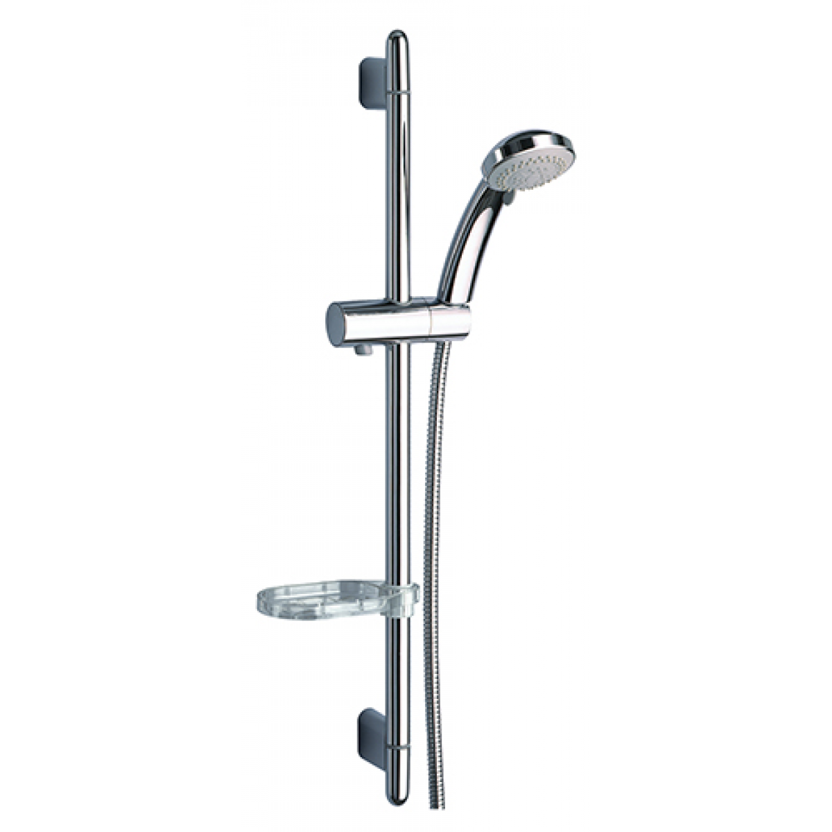 Walrus Ricambi 手提花灑套裝 - 2速設計，鍍鉻色