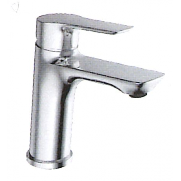 Walrus Elber 企身單控洗手盆龍頭 - 連彈弓去水，鍍鉻色