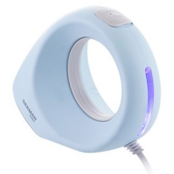 German Pool 德國寶 IRS-210BL UVC蒸氣熨斗 (藍色) - 900克超輕，平熨掛熨二合一，UVC殺菌