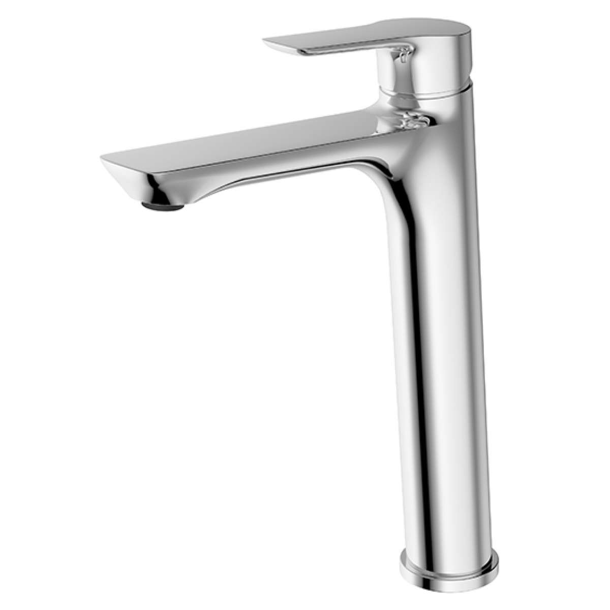 Walrus S4 企身單控高身洗手盆龍頭 - 鍍鉻色，簡約現代