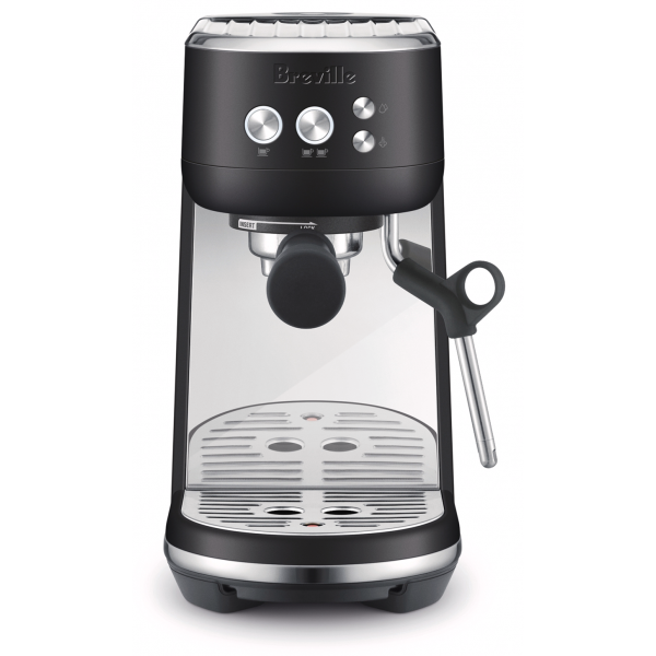 Breville BES450BTR 迷你意式咖啡機 (黑魂版) - 15巴，ThermoJet™快速加熱，PID溫控