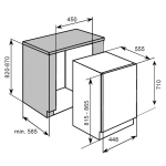 Baumatic BDWI452 45cm 嵌入式洗碗碟機