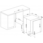 SMEG STL323BL 60cm 全嵌入式洗碗碟機 - 13套變頻行星式洗滌
