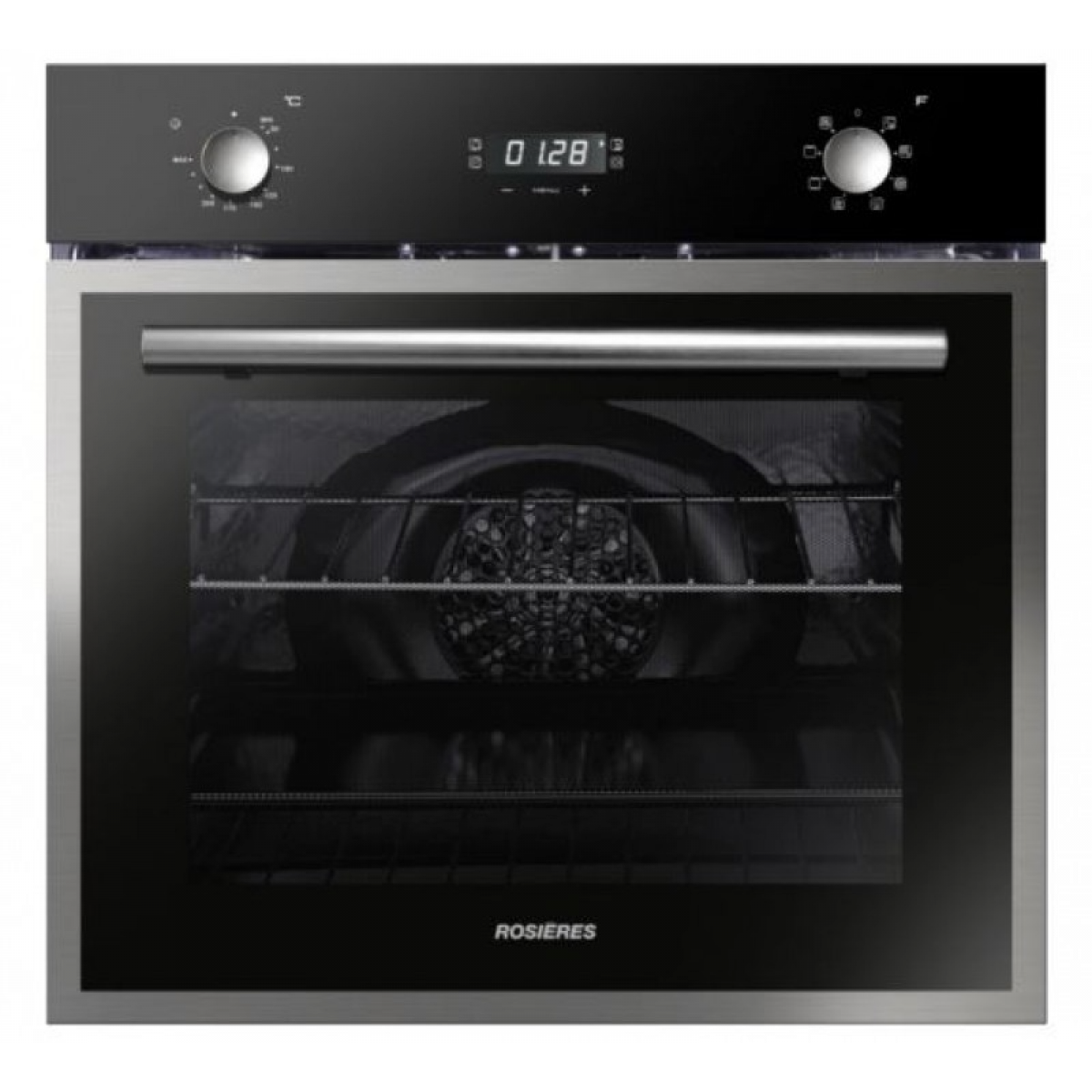 ROSIERES RFZ3171PNI 70L 嵌入式電焗爐 - 8種烹飪模式，40-280℃精準溫控