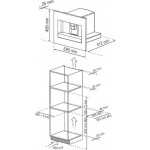 De Dietrich DKD7400X 45厘米 15巴 嵌入式咖啡機 - 全自動，自動清洗，多項程式設定
