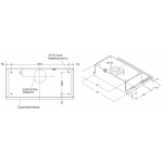 PHILCO 飛歌 GH609WNL 90厘米 拉趟式抽油煙機：雙摩打，高效排風，易潔設計