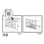De Dietrich DOR7586X 60厘米 73公升 嵌入式蒸焗爐 (純黑) - Pyro Express清潔，蒸汽輔助烹飪