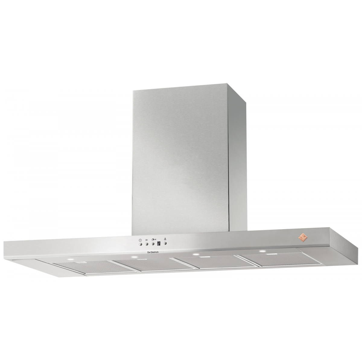 De Dietrich DHB7232X 120厘米 802m³/h 煙囪式抽油煙機 - LED照明，延時停機，4段速度