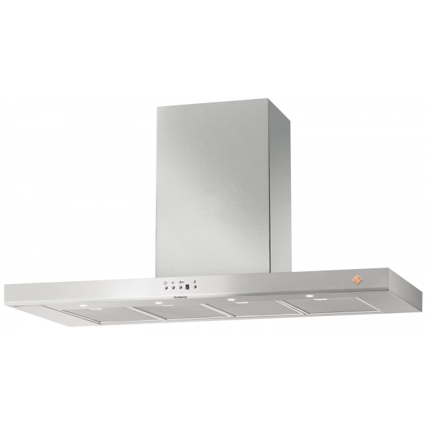 De Dietrich DHB7232X 120厘米 802m³/h 煙囪式抽油煙機 - LED照明，延時停機，4段速度