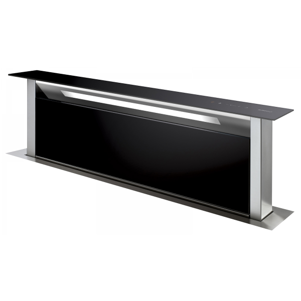 De Dietrich DHD7261B 120厘米 730m³/h 升降式抽油煙機 (黑色玻璃面板)