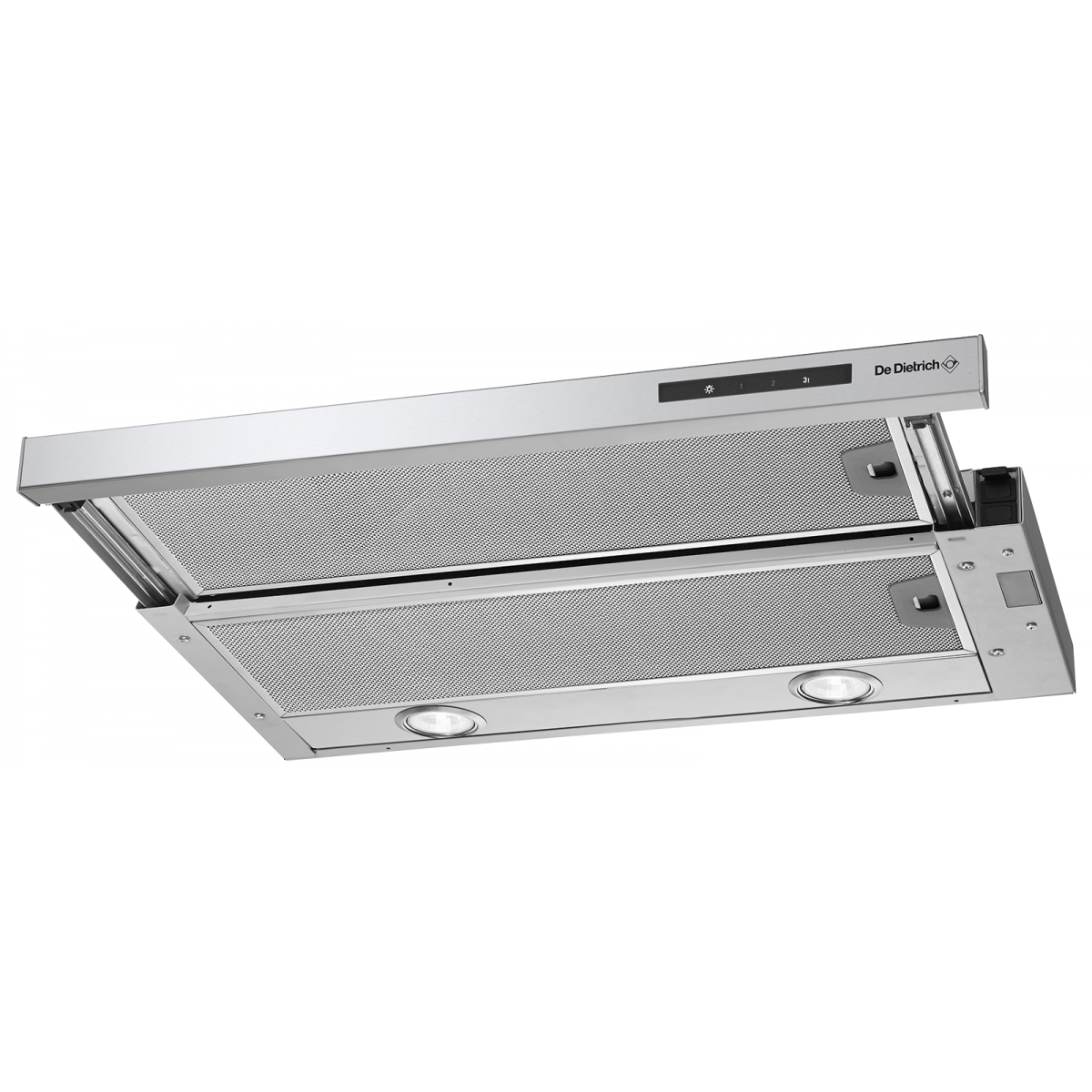 De Dietrich DHT6605X 60厘米 745m³/h 拉趟式抽油煙機 - Boost功能，LED照明，緩衝關閉