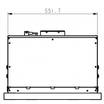 De Dietrich DHT7156X 60厘米 647m³/h 拉趟式抽油煙機 - 可清洗過濾器，高效LED燈