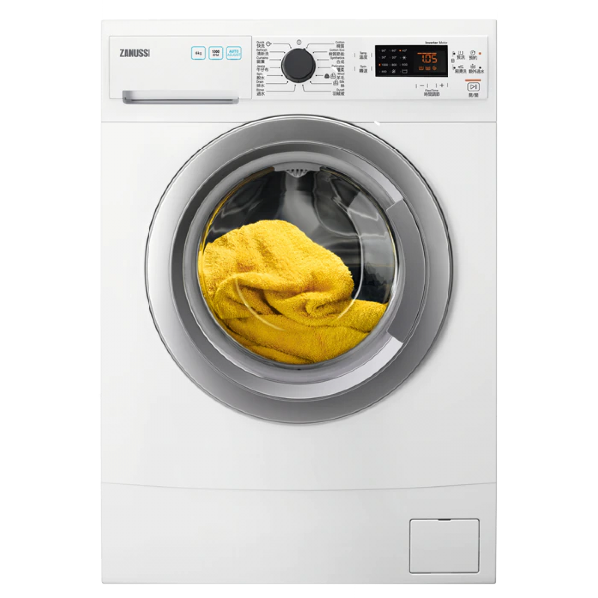 Zanussi 金章 ZWS614B4S 6.0公斤 1000轉 變頻前置式纖薄洗衣機 Zanussi 金章 ZWS614B4S 6.0公斤 1000轉 變頻前置式纖薄洗衣機