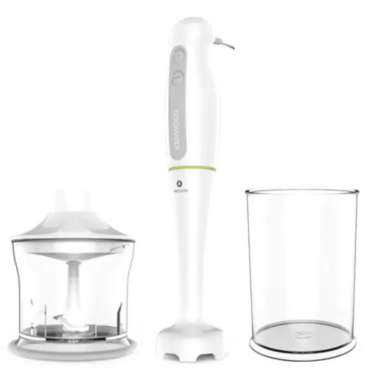 Kenwood HDP103WG 600W 手提攪拌機 - 專利三葉不銹鋼刀片