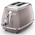 DeLonghi CTOT2003.PK Icona Metallics 系列多士爐 (粉紅色)