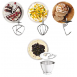 Kenwood KVL65.001WH 1200W Titanium Chef Baker XL 廚師機 - 內置EasyWeigh電子磅