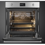 Smeg SFP6390XE 60厘米 70公升 嵌入式熱解自動清洗電焗爐 (不銹鋼)