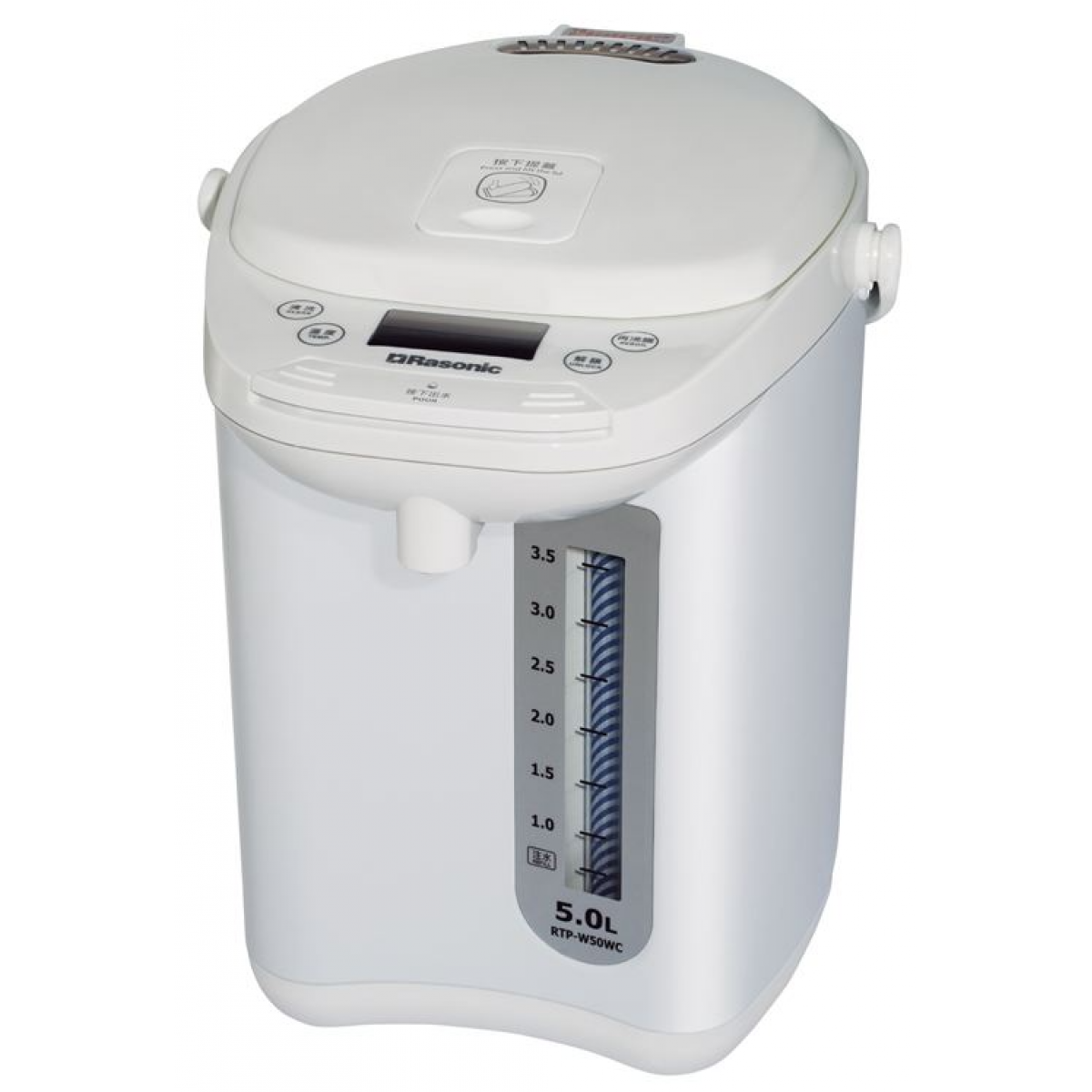 Rasonic 樂信 RTP-W50WC 5.0公升 6段保溫電熱水瓶