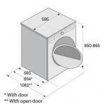 ASKO T608HX.S 8公斤 熱泵乾衣機 (蝶形烘乾系統)
