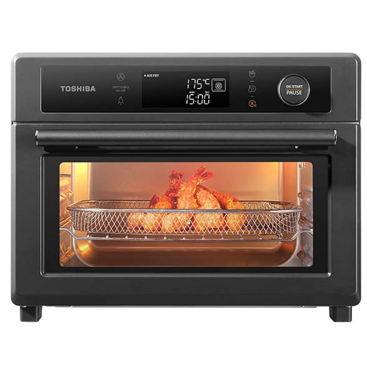 Toshiba 東芝 TL2-AC25GZC(GR) 25L 健康氣炸烤焗爐 多功能13合1