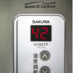 Sakura 櫻花 H100TF-W/TG 10公升/分鐘 恆溫煤氣熱水爐 (白色) (頂出排氣)