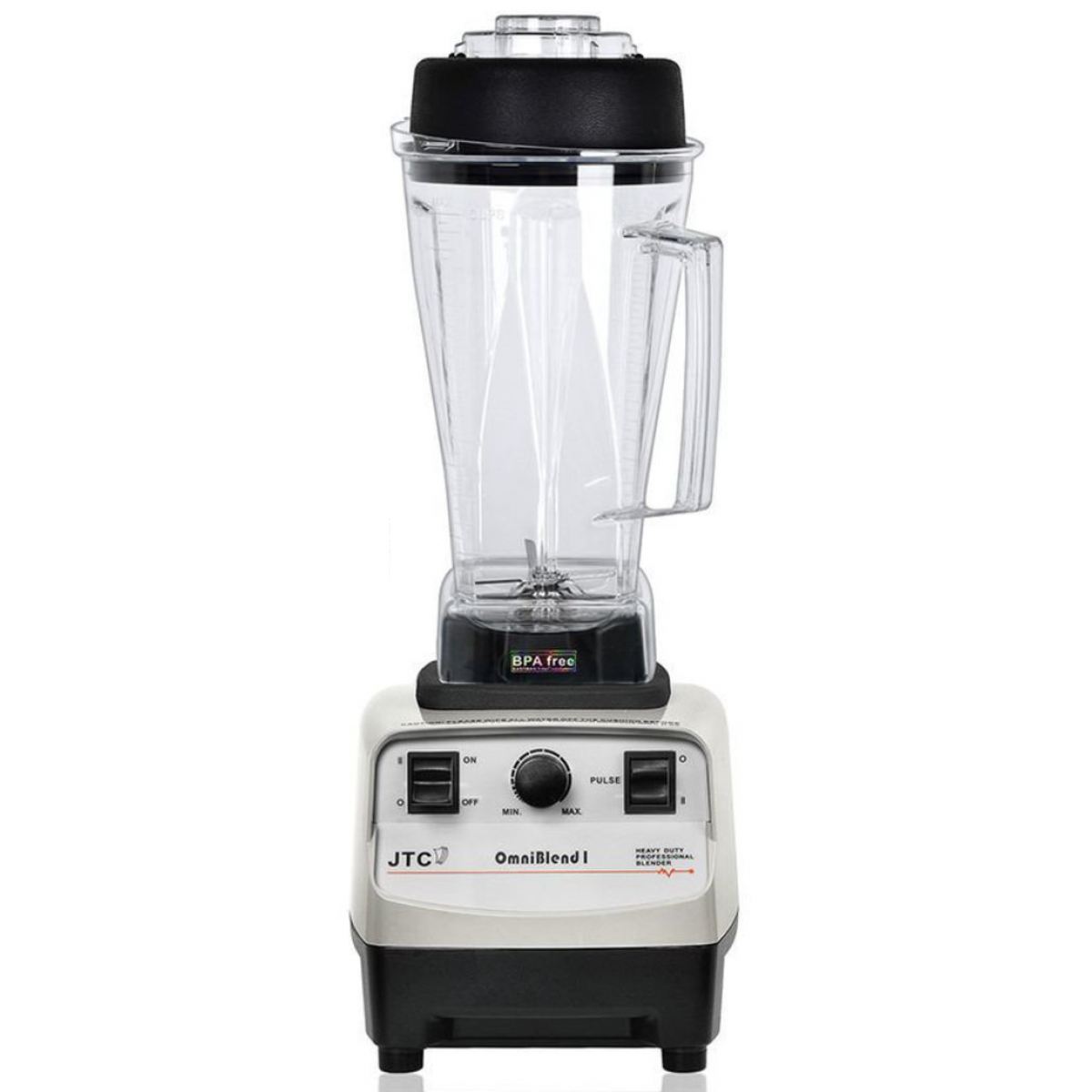 JTC OmniBlend TM-767-GY 2.0公升專業高速萃取機 (灰色)：3匹馬力，38000RPM轉速，Tritan材質