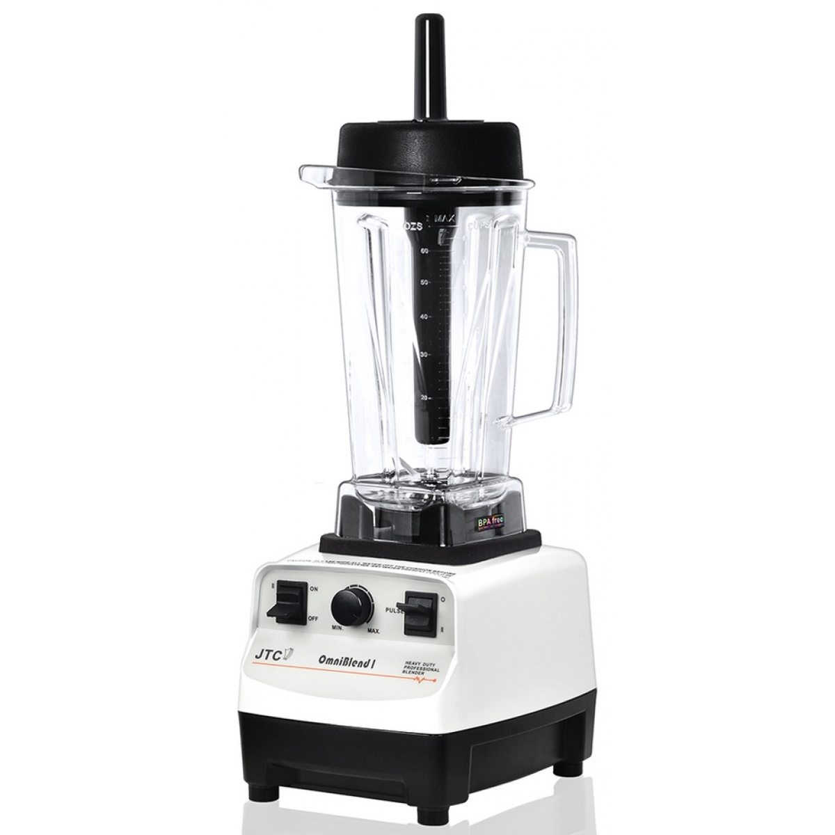 JTC OmniBlend TM-767-WH 2.0公升專業高速萃取機 (白色)：3匹馬力，Tritan材質，高效調理