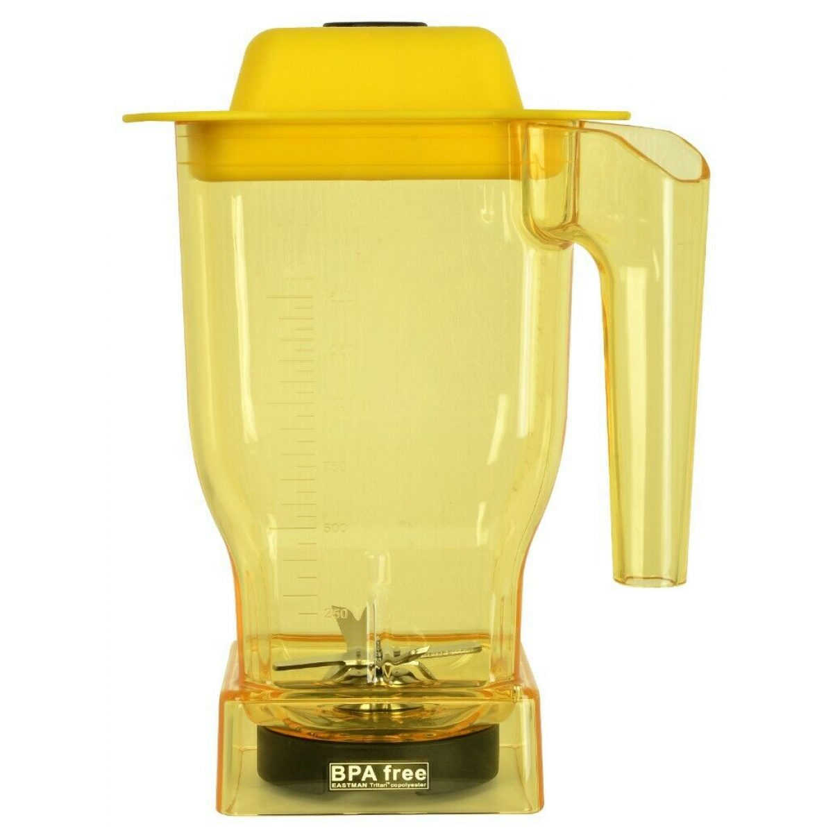 JTC 756BTY OmniBlend 1.5公升窄底方杯 (黃色)：BPA Free，304不銹鋼刀頭，耐摔堅固