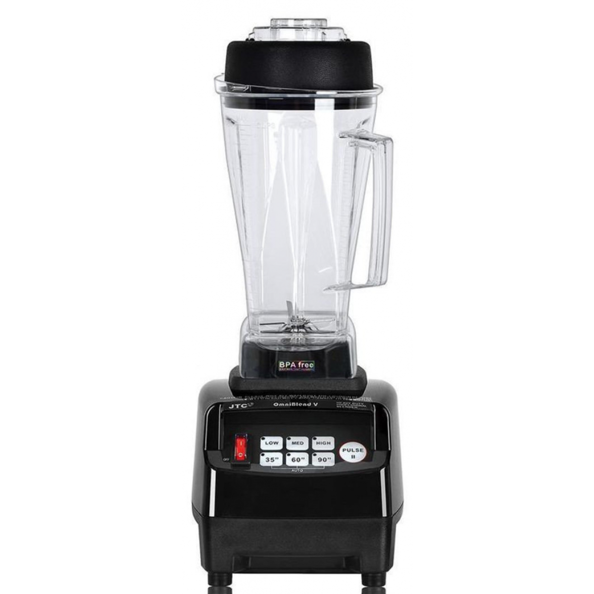 JTC OmniBlend TM-800-BK 2.0公升專業高速萃取機 (黑色)：3匹大馬力，2L無雙酚A容杯，多功能料理