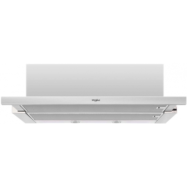 WHIRLPOOL 惠而浦 AKR473.1/IX 90cm 拉趟式抽油煙機｜735m³/hr 強勁排風 | 3速+特強模式 | 不銹鋼易潔濾網