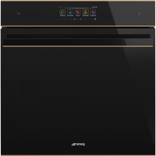 Smeg SFP6606WTPNR 60厘米Dolce Stil Novo嵌入式焗爐：70L容量，VivoScreen顯示屏，Pyrolysis自潔