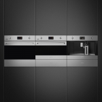 Smeg SF4303WVCPX 45厘米嵌入式蒸焗爐：41L容量，16種烹飪功能，Wi-Fi連接