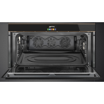 Smeg SFPR9604NR 48厘米Dolce Stil Novo嵌入式焗爐：85L大容量，Pyrolysis自潔，Soft Close鉸鏈