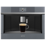 Smeg CMS4104S 45厘米Linea嵌入式全自動咖啡機：13種飲品，TFT觸控顯示屏，Wi-Fi連接
