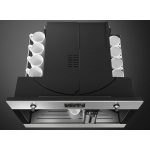 Smeg CMS4303X 45厘米Classica嵌入式全自動咖啡機：13種飲品，15巴泵壓，TFT觸控顯示