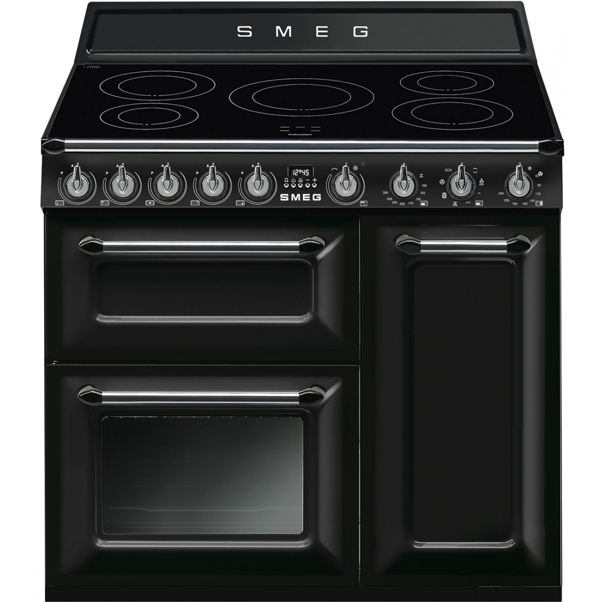 Smeg TR93IBL 90厘米 全座式三層焗爐 (黑色)