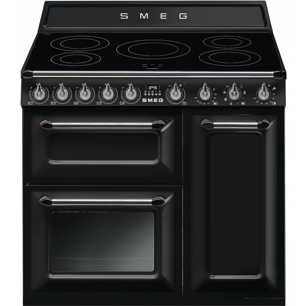 Smeg TR93IBL 90厘米 全座式三層焗爐 (黑色)