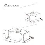 美的 MIDEA MCHT60L07 60cm拉趟式抽油煙機 - 900m³/hr強勁排風、慳位設計