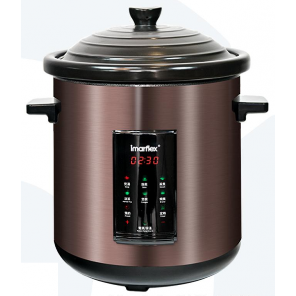 Imarflex 伊瑪 ISC-2108 8公升黑瓷多功能電子燉煲