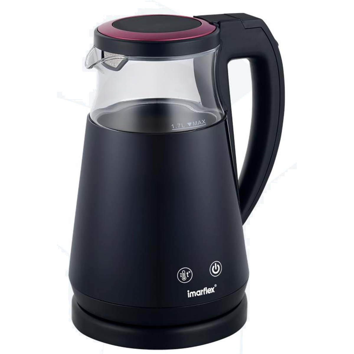 Imarflex 伊瑪 IKT-1709GE 1.7公升電子調溫玻璃電熱水壺
