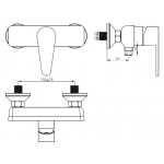 Walrus Pennines 龍頭套裝3件 (黑色)