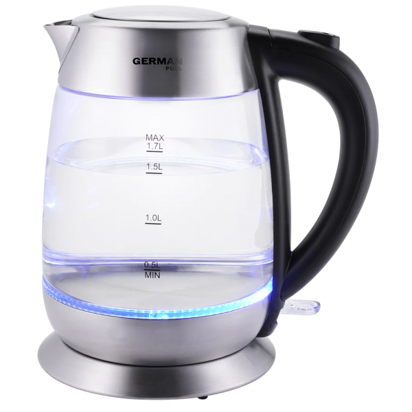 德國寶 German Pool KTF-218 1.7公升 無線玻璃電熱水壺