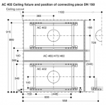 Gaggenau AC402181 80厘米 400系列 Vario 嵌入式天花抽油煙機