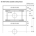 Gaggenau AC402181 80厘米 400系列 Vario 嵌入式天花抽油煙機