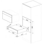 Smeg CPS115S 15厘米 Linea 嵌入式侍酒師抽屜