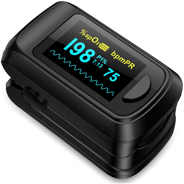 HealthTree JKS50B-BK 成人血氧儀 (黑色)