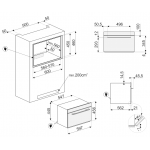 Smeg SAB4104S 45厘米 Linea 嵌入式冰櫃