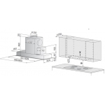 V-Zug AiroClearCabinet AE4T9HELC 90厘米 嵌入式抽油煙機