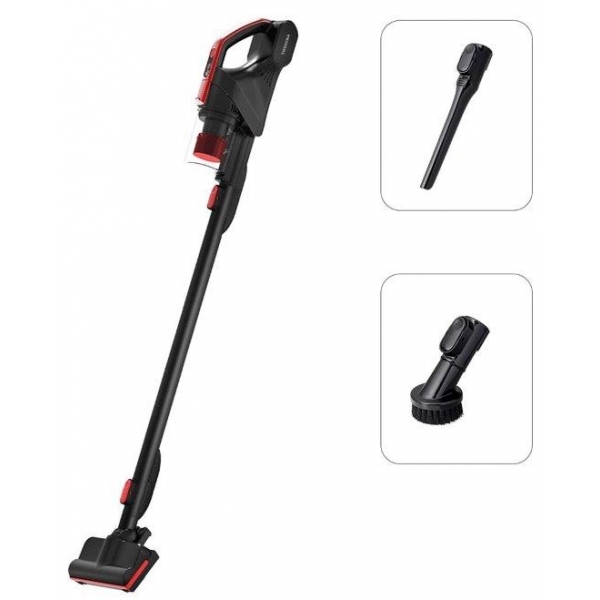 TOSHIBA VC-CLS1BF-R 1.2KG 超輕巧無線吸塵機 - 雙龍捲風勁吸 灰塵壓縮